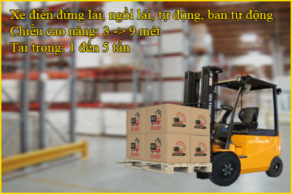 xe nâng điện mga việt nam